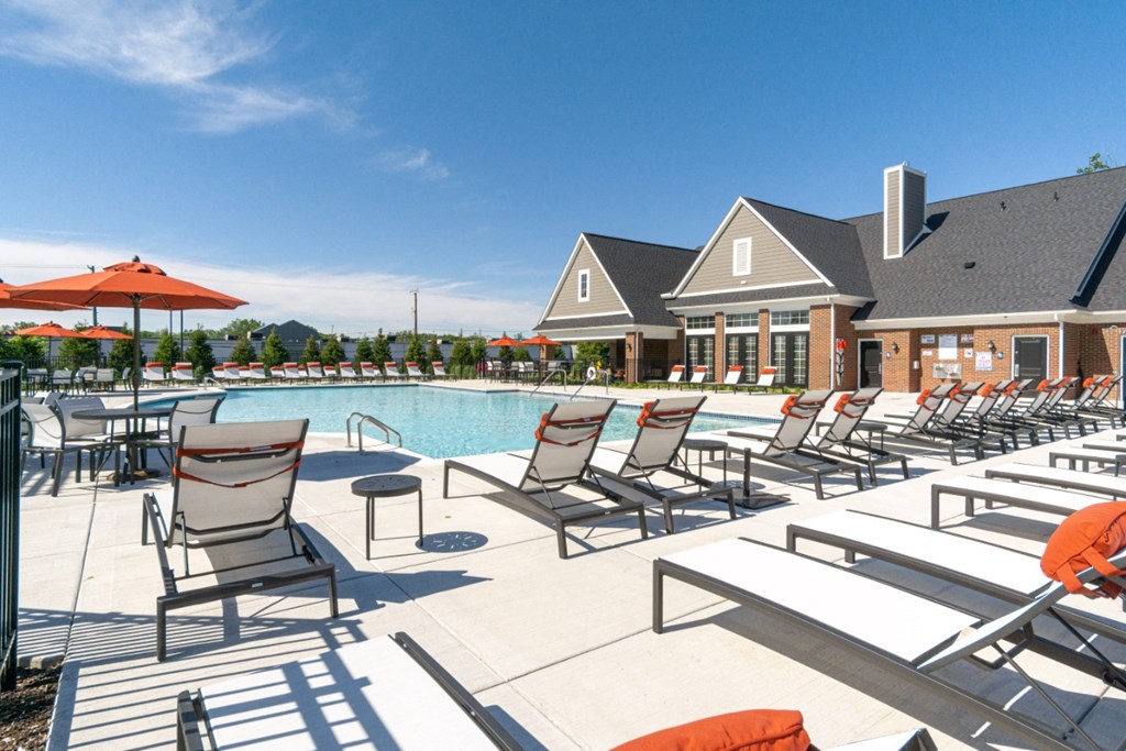 Swimming Pool and Sundeck at 24 at Bloomfield, Michigan, 48302