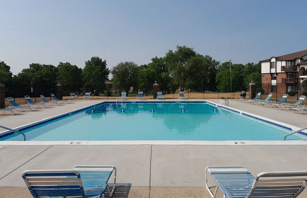 Outdoor Pool Access Outdoor Pool Access for Fairlane Apartments in Springfield, Michigan