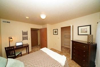 Walk-in Closets With Organizers at Foxwood Apartments in Portage, MI