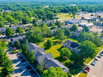 Aerial View Of The Community Aerial View Of The Community at Fairlane Apartments, Springfield, 49037 - Photo Gallery 2