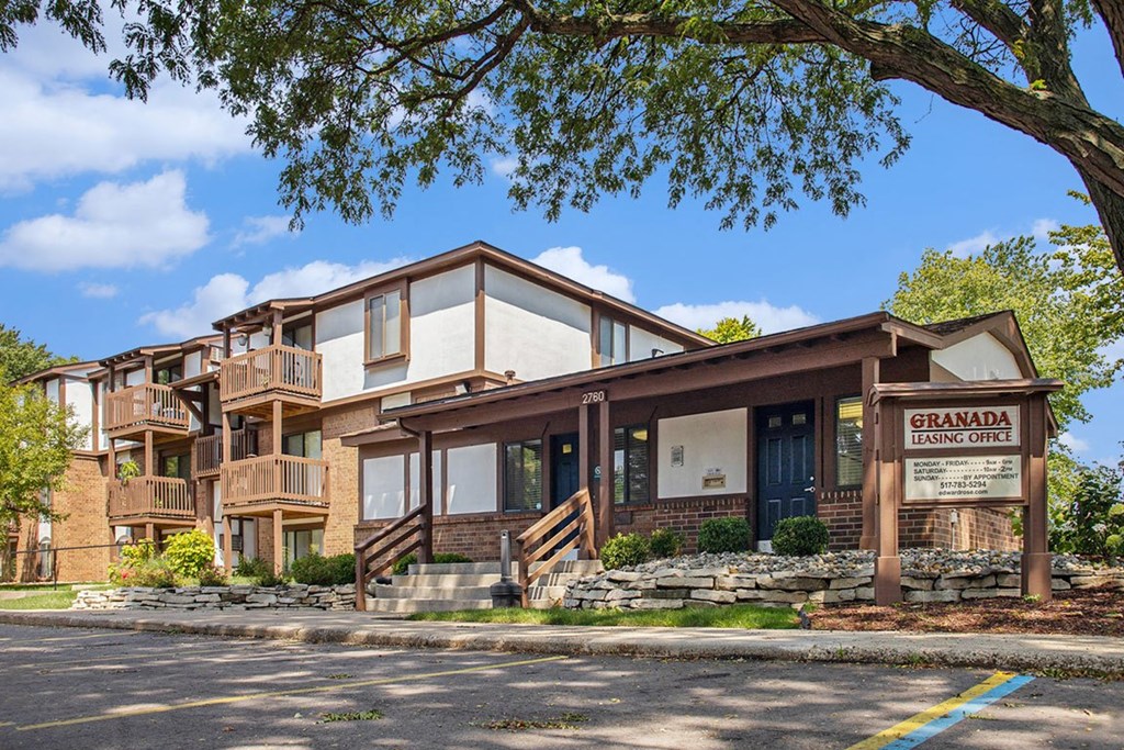 Leasing office at Granada Apartments, Michigan, 49202