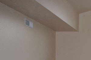 Third Floor Apartment Living Room with Half-Round Window at Glenn Valley Apartments, Michigan, 49015