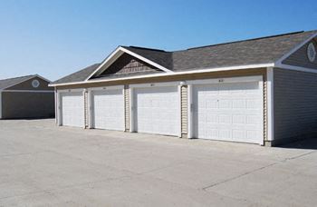 Garages with Remote Openers at Lynbrook Apartments and Townhomes in Elkhorn, NE