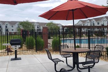 Grilling Stations at Limestone Creek Apartment Homes in Madison, AL