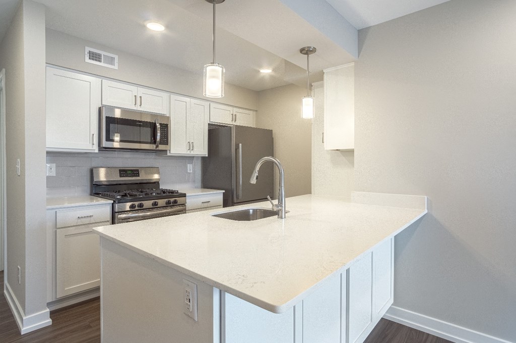 Brand New Kitchen Upgrades including Stainless Steel Appliances at Hillside Apartments, Michigan, 48393