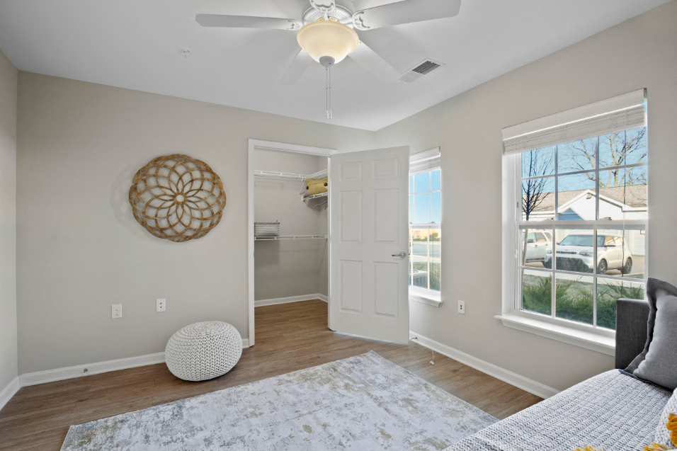 Huron Second Bedroom at River Hills Apartments, Fond du Lac