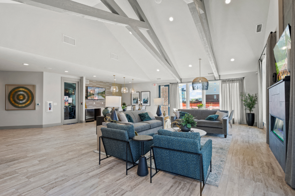 Clubhouse Interior at River Hills Apartments, Fond du Lac, WI