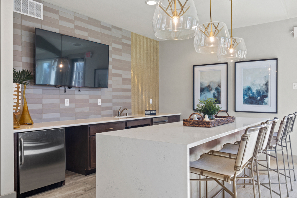 Clubhouse Interior at River Hills Apartments, Fond du Lac, Wisconsin