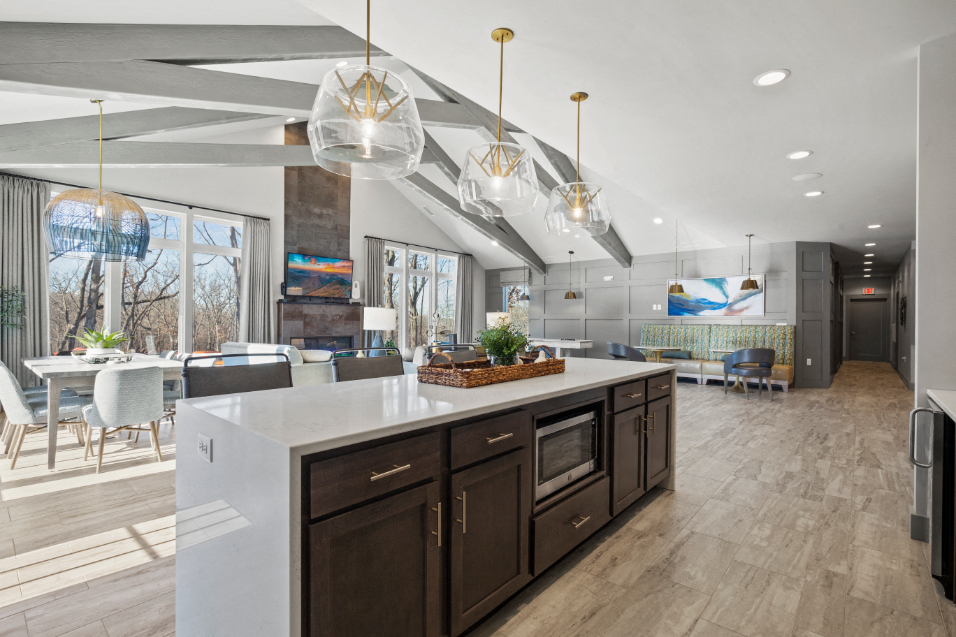 Clubhouse Interior at River Hills Apartments, Fond du Lac