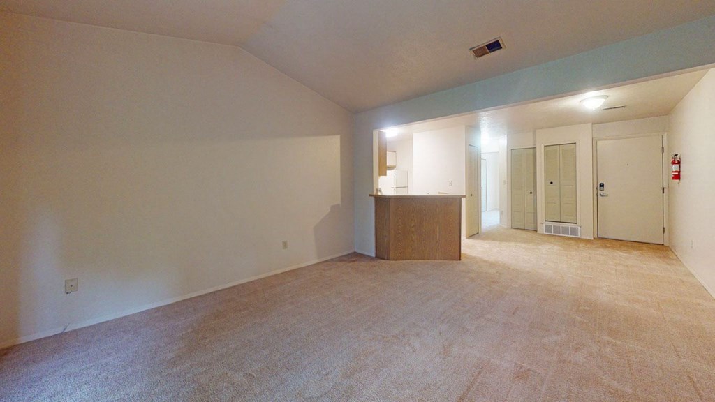 Open floor plan with living/dining areas Open floor plan with living/dining areas at Indian Lakes Apartments, Indiana