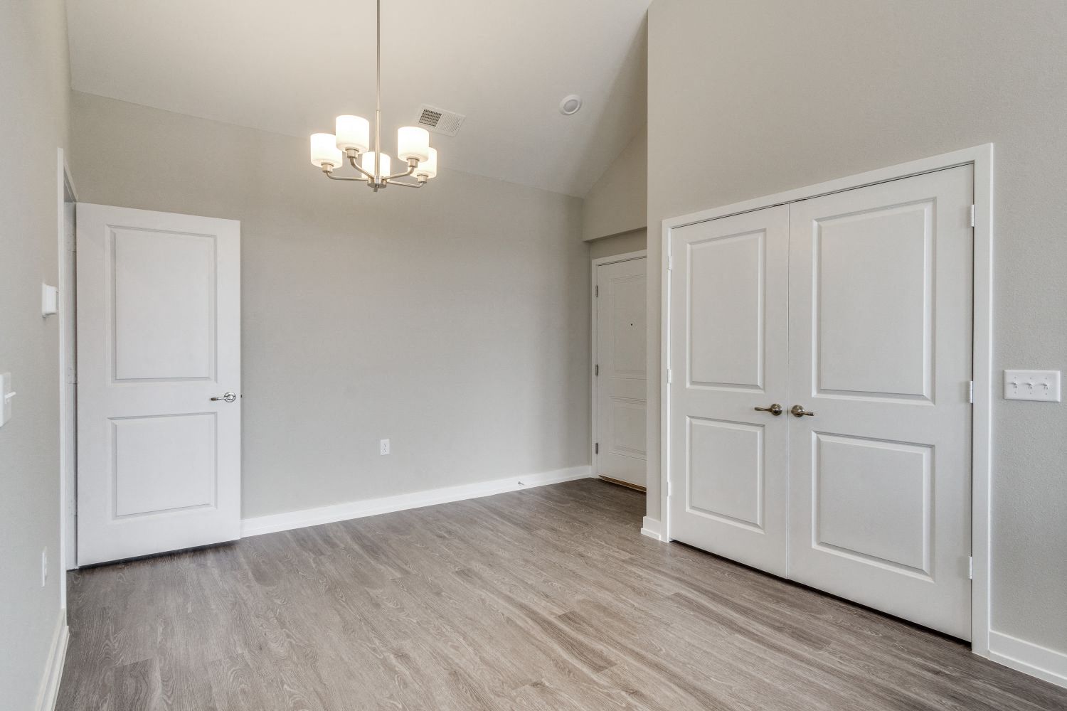 Vinyl Plank Flooring (Hickory) at Village Place Apartments, Romeoville, 60446