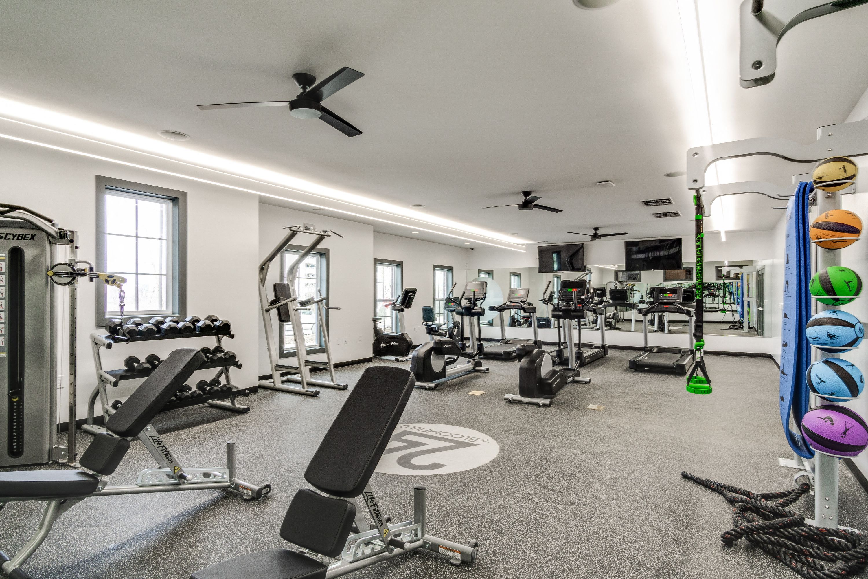 Modern Fitness Center at 24 at Bloomfield, Bloomfield Hills, MI
