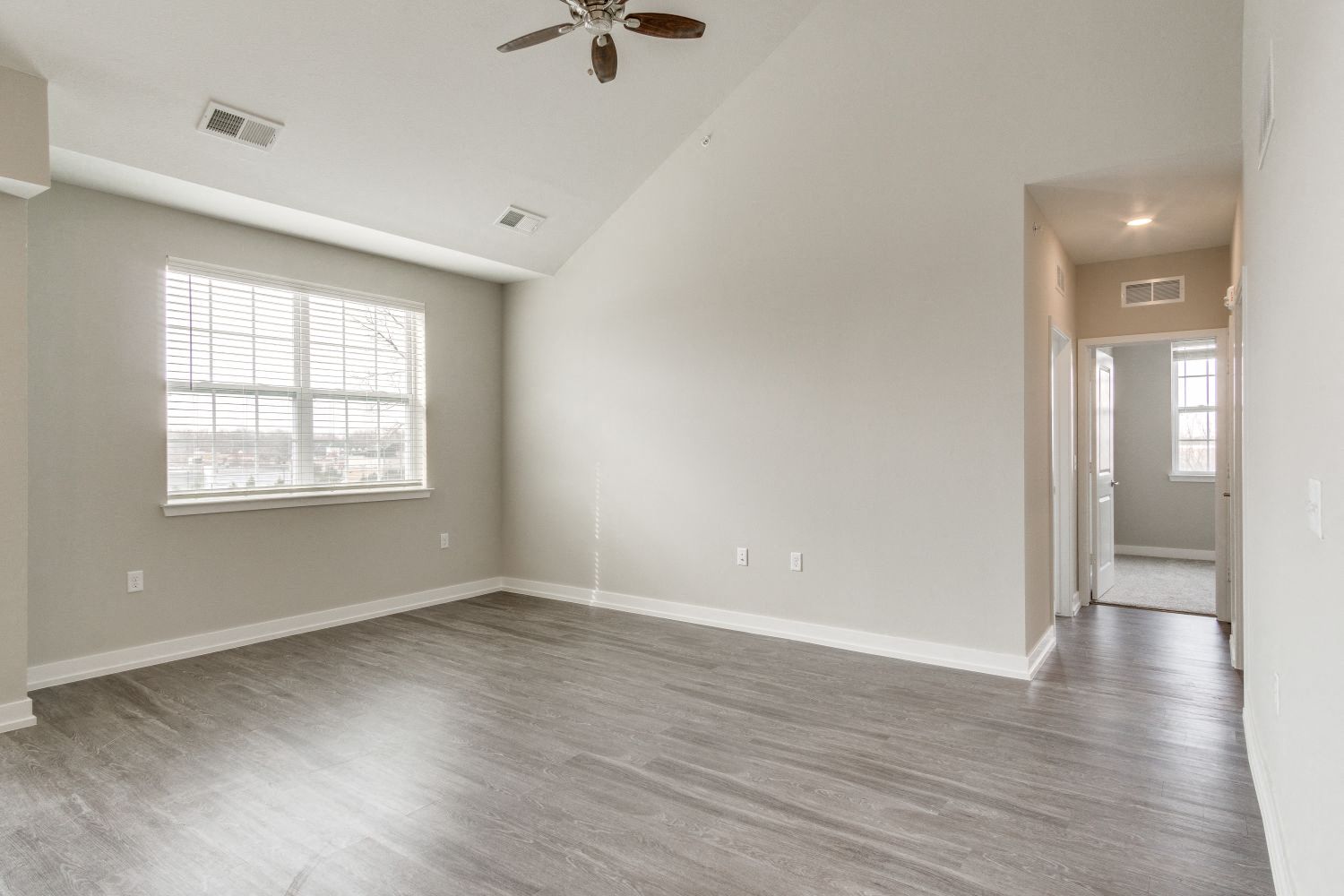 Large Living Area (Hickory) at Village Place Apartments, Romeoville, 60446