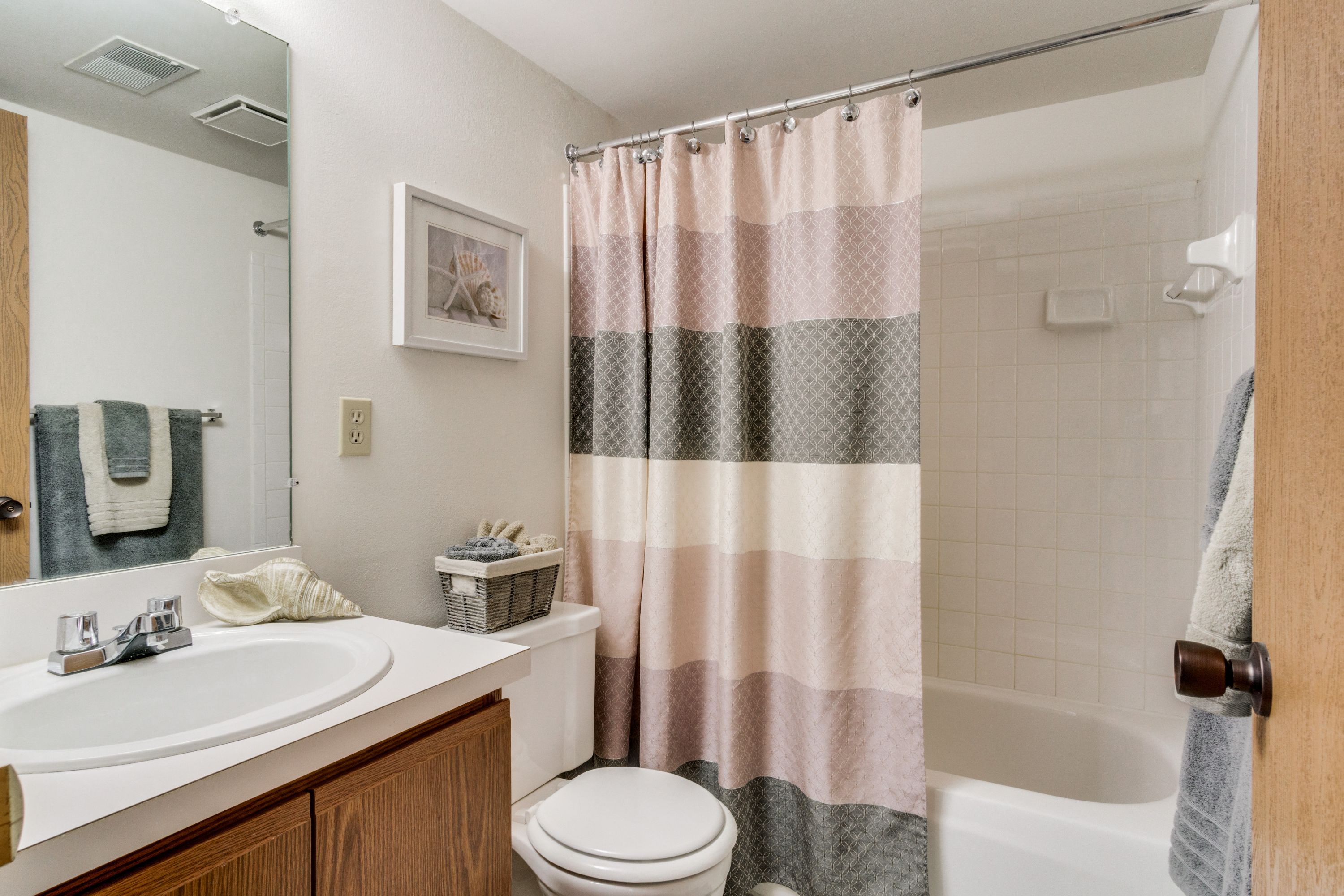 Bathroom at The Village Apartments, Michigan