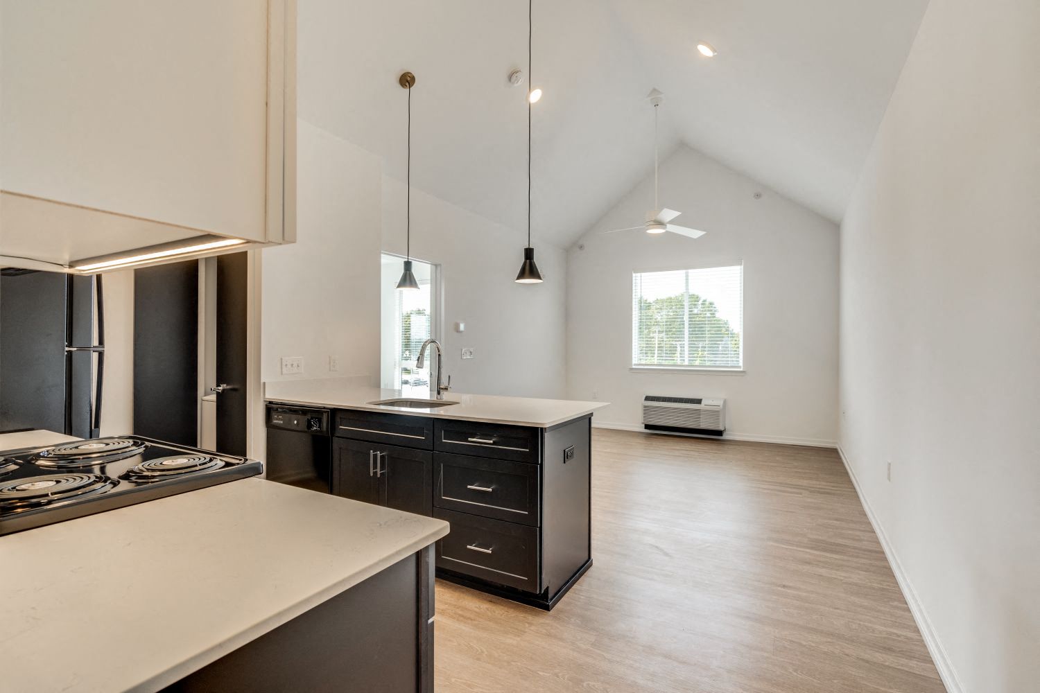 Plank Flooring at Uptown Square Apartments, Michigan, 48083