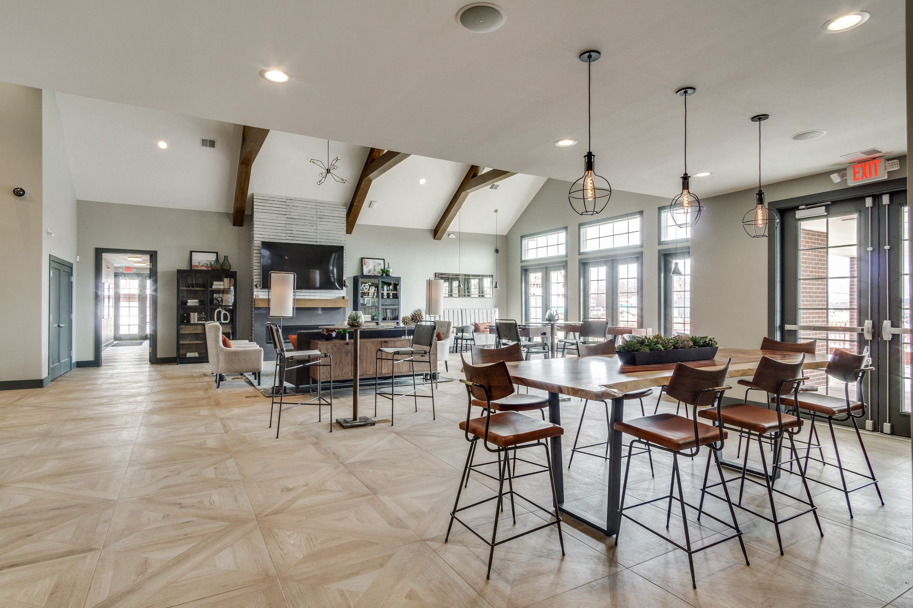 Large Community Clubhouse at 24 at Bloomfield, Michigan