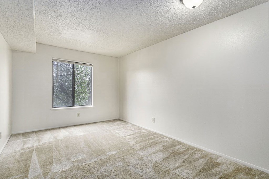 Spacious bedroom with a window at Madeira Apartments, Kalamazoo, 49001
