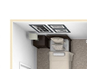 Marigold Floor Plan Marigold Floor Plan at The Village Apartments, Wixom, MI, 48393