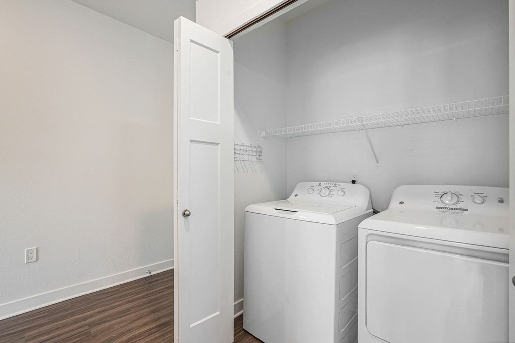 our apartments have a laundry room with a washer and dryer at Meadowbrooke Apartment Homes, Grand Rapids, Michigan