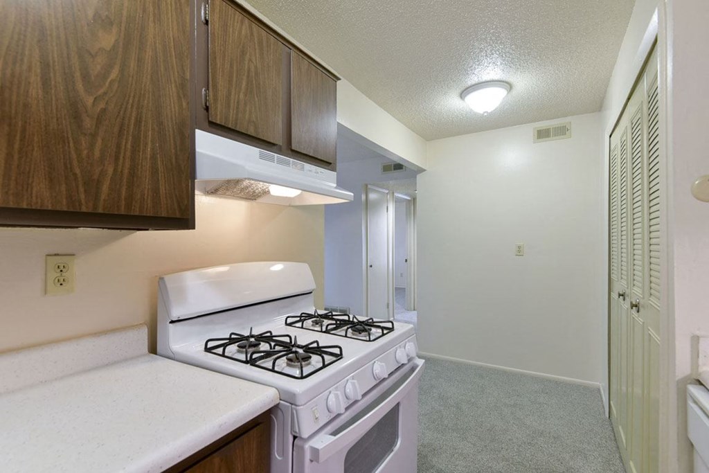 Dining Area Next to Kitchen at Old Monterey Apartments in Springfield, MO