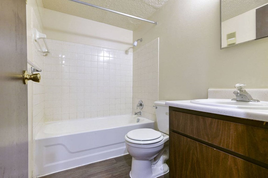 Well Appointed Master Bath at Old Monterey Apartments in Springfield, MO