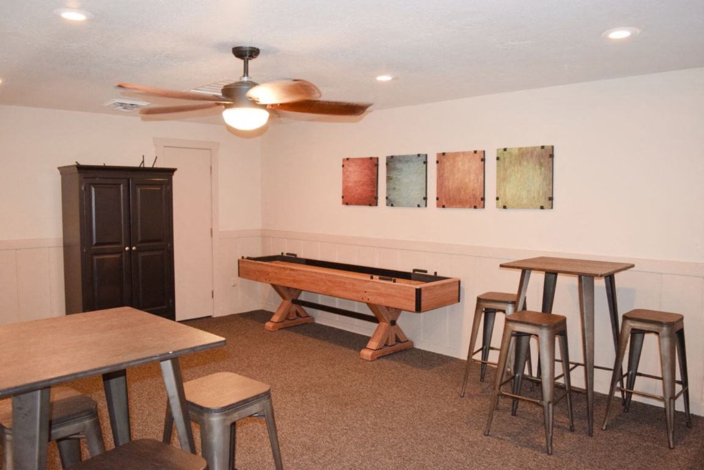community building loft access with game room at Newport Village Apartments, Michigan, 49002