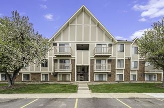 Well-Maintained Buildings at Normandy Village Apartments in Michigan City, IN