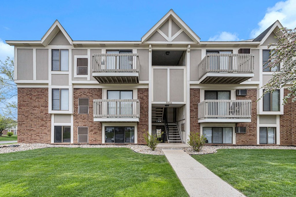 Exterior of Apartments at Normandy Village Apartments in Michigan City, IN