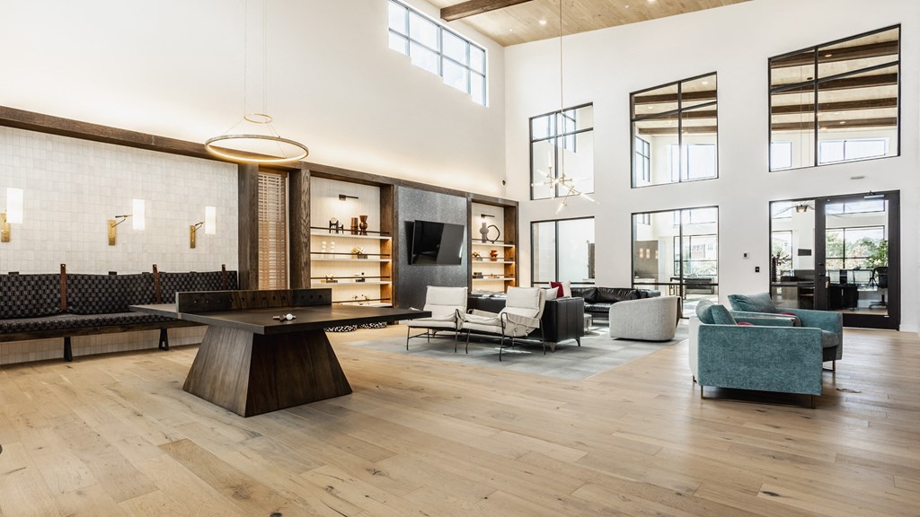 Modern Clubhouse With A Game Room at Nuvo Flats, Merrillville, IN, 46410