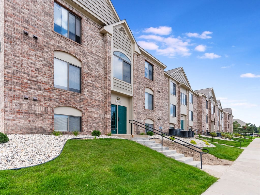 Stair Walkways to Apartments at Oak Shores Apartments, Wisconsin, 53154