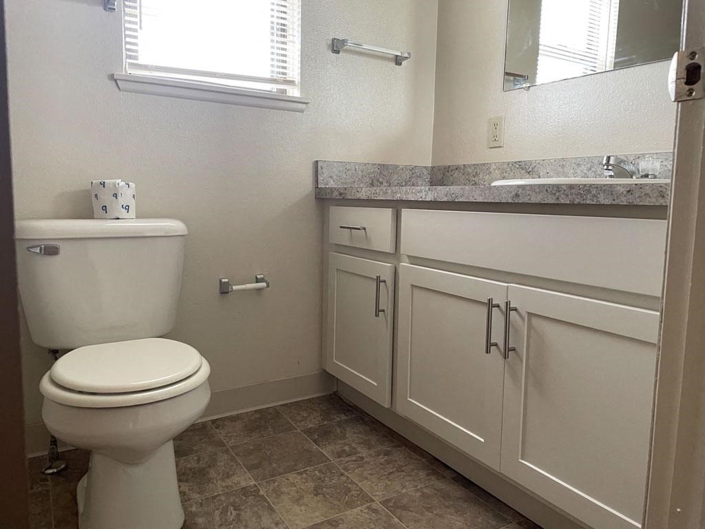Renovated Bathroom at Oak Shores Apartments, Oak Creek