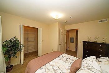One Bedroom Walk-in Closet at Hunters Pond Apartment Homes in Champaign, IL