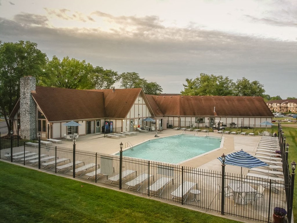 Pool View at Bay Pointe Apartments, Lafayette, IN, 47909