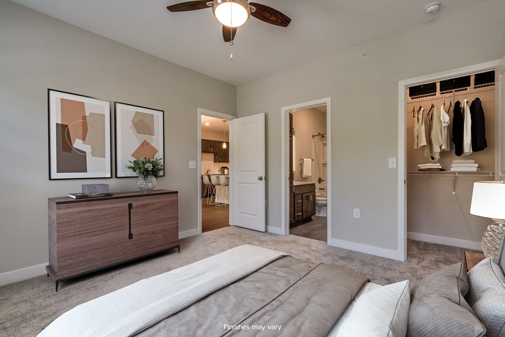 Premier Master Bedroom at Emerald Creek Apartments, Greenville