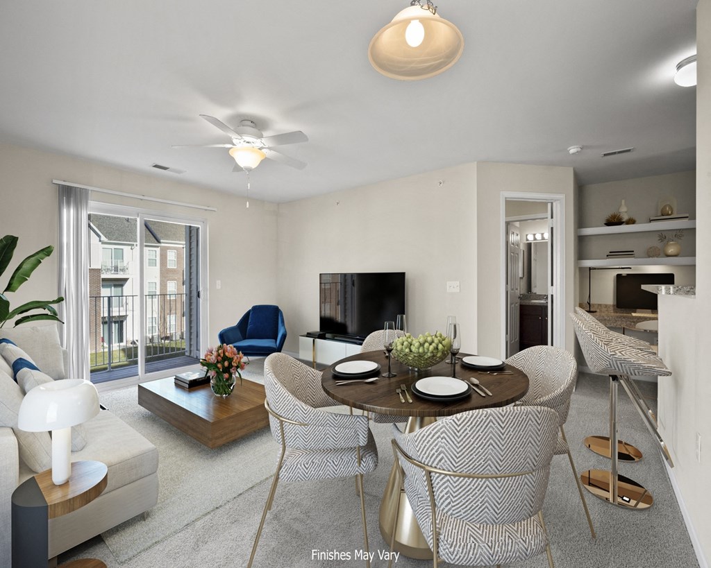 Superior Living Area at River Hills Apartments, Fond du Lac