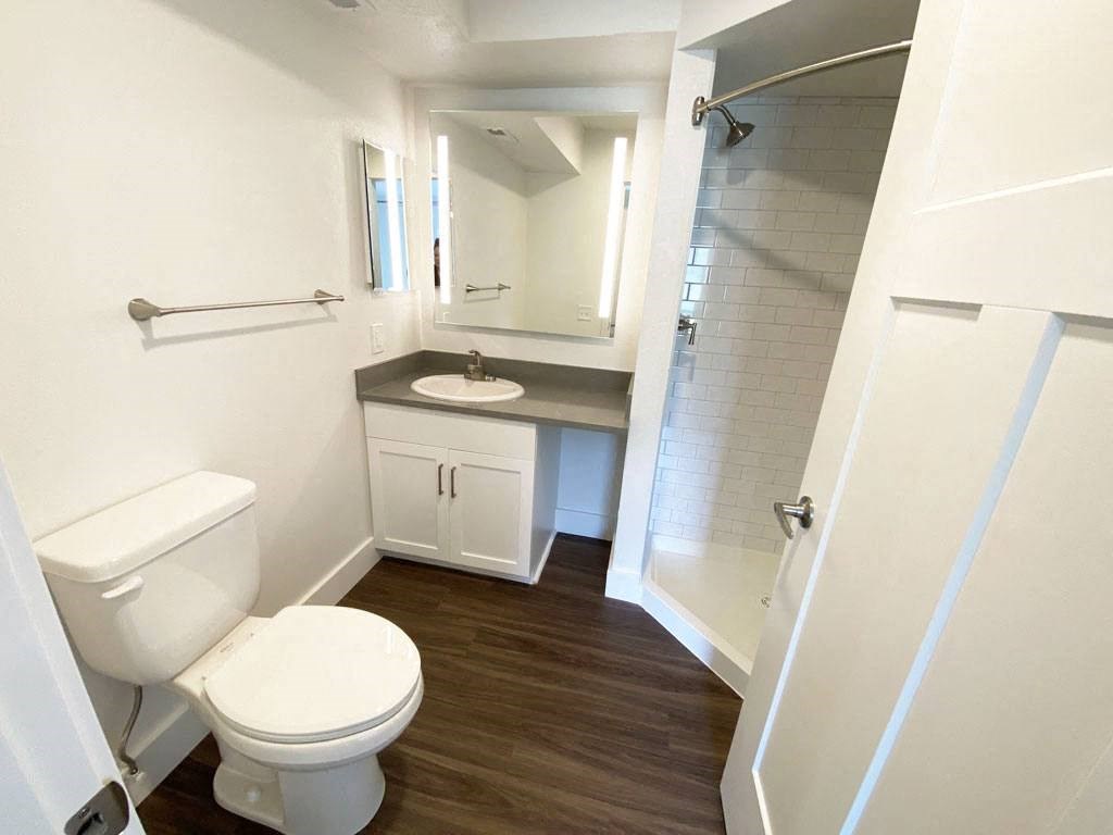 Renovated Bath at Green Ridge Apartments in Grand Rapids, MI