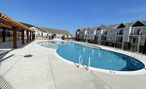 our apartments offer a swimming pool  at Signature Pointe Apartment Homes, Athens, AL
