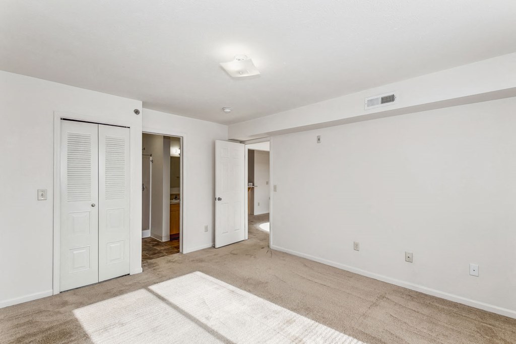 Second Bedroom with Attached Bath  at Stoney Pointe Apartment Homes in Wichita, KS