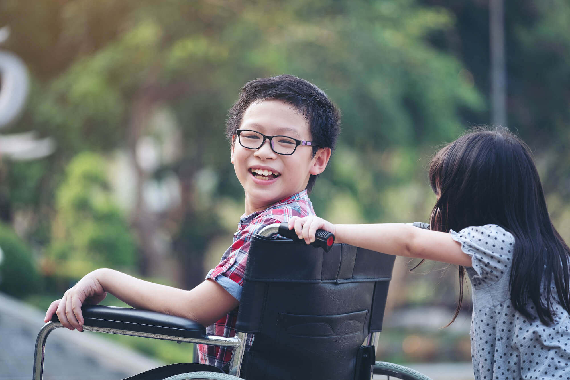 Small Girl and Boy Enjoying Outdoors at Enclave Apartments, Midlothian, 23114