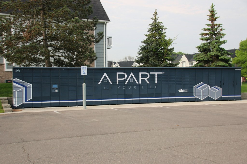 Amazon Hub at Southport Apartments in Belleville, MI 48111