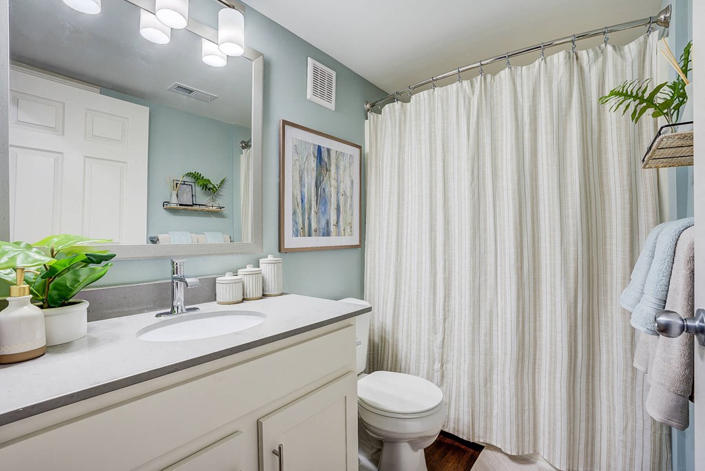 Luxurious Bathrooms at Sunscape Apartments, Roanoke, VA