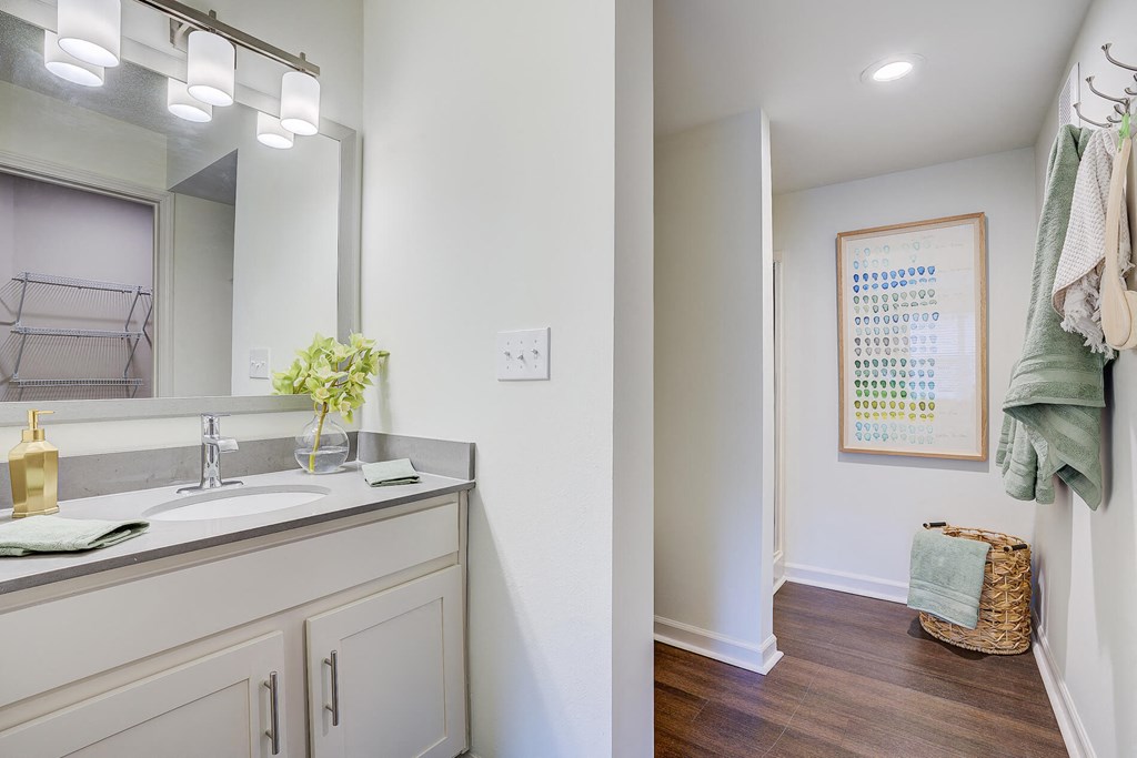 Second Bathroom at Sunscape Apartments, Roanoke, VA