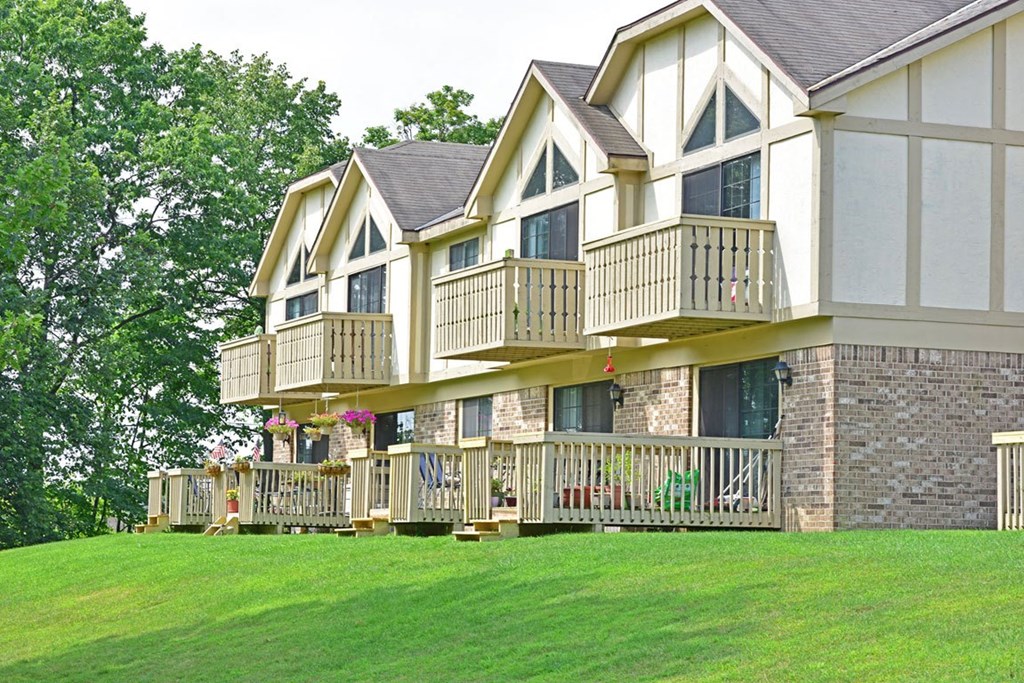 Private Balconies and Patios at Tanglewood Apartments, Oak Creek