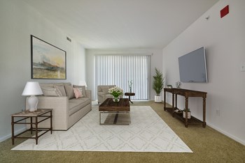 Spruce Living Room Model Spruce Living Room Model at Thornridge Apartments, Grand Blanc 48439 - Photo Gallery 2