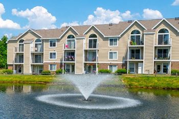 Private Balcony or Patio at Trillium Pointe Apartment Homes in Jackson, MI