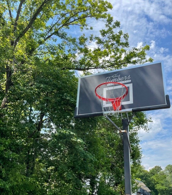 Basketball court goal at The Timbers Apartments, Evansville, IN, 47715