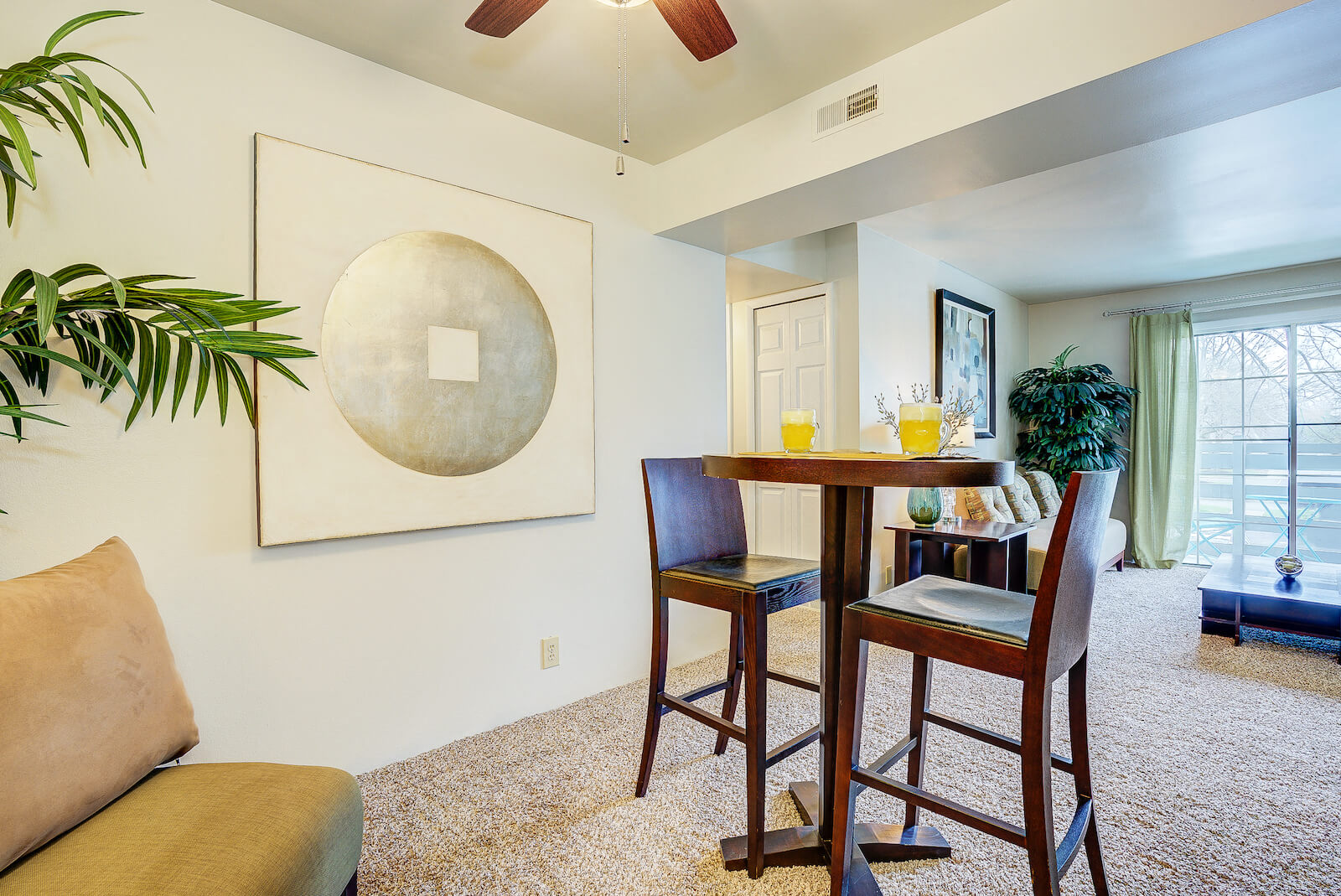 Counter Height Dining Table at Bay Pointe Apartments, Lafayette, 47909
