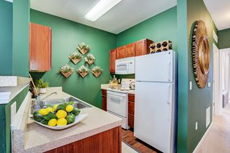 Model Kitchen Model Kitchen at Brickshire Apartments, Merrillville - Photo Gallery