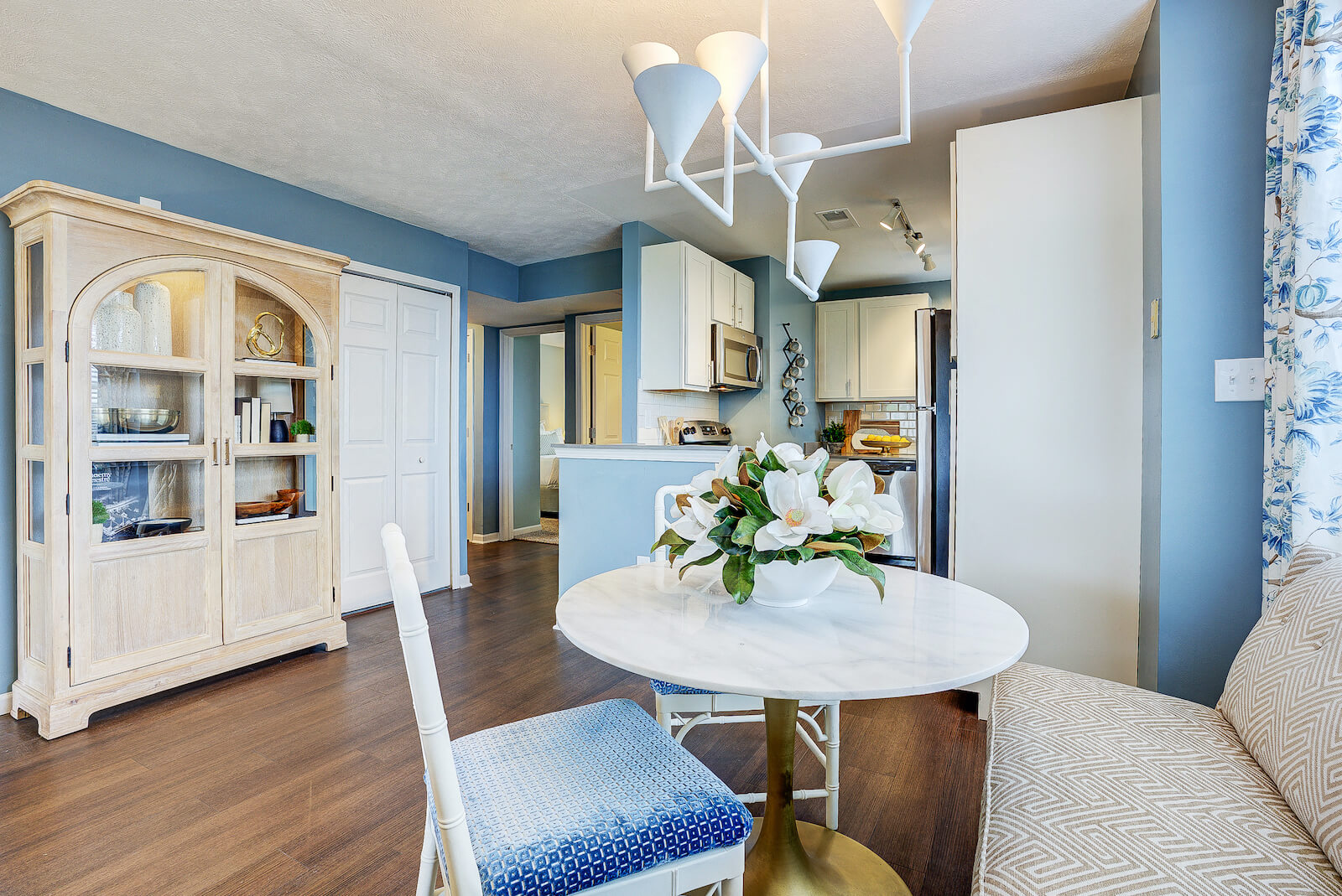 Well Lit Dining Room at Mallard Bay Apartments, Crown Point, IN