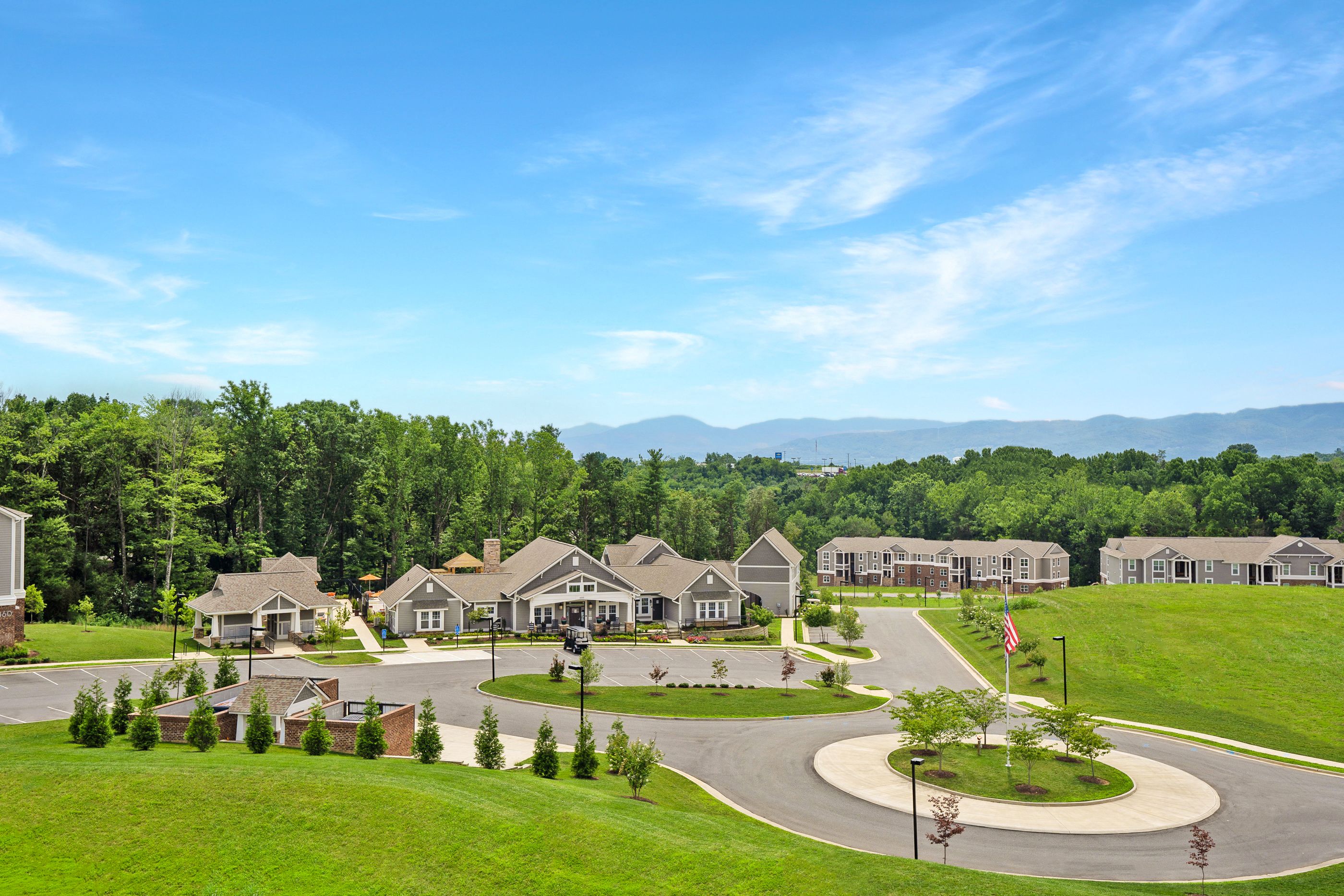 Overview Clubhouse at The Retreat Apartments, Roanoke, VA